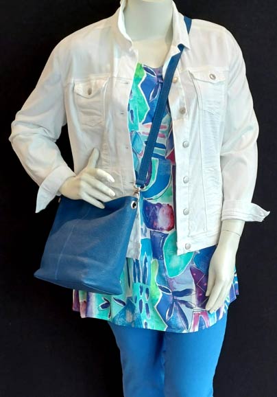 Jeansjacke: via appia | Tunika: Mona Lisa | Jeans: robell